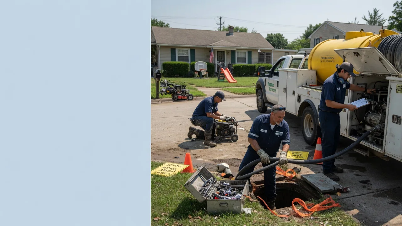 Septic Tank Pumping in Terrell, TX near me